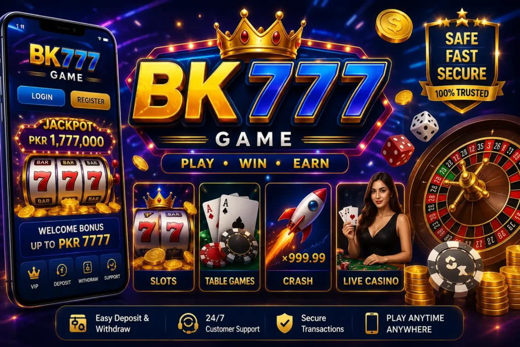 BK777 Game APK Download (New Real Money App) In 2026