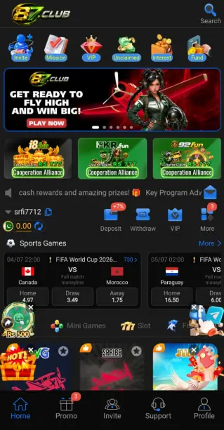 87 Club Game Free Download New Real Money App For Android