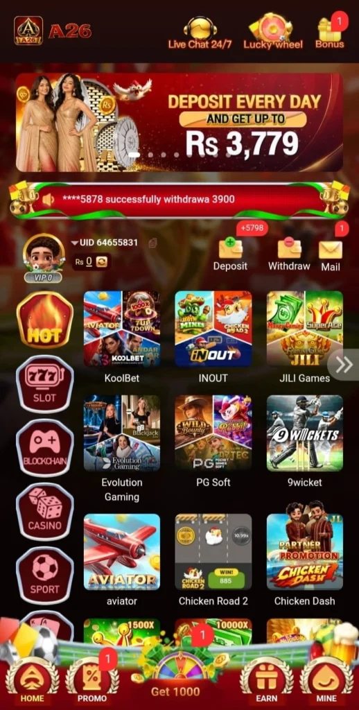 A26 Game Real Earning App Download For Android 2026