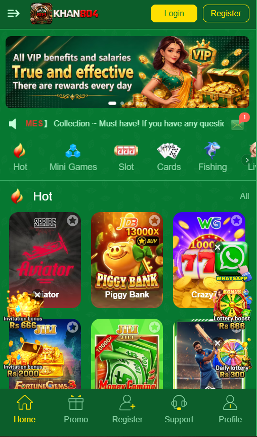 Khan 804 Game Free Real Money App For Android 2026